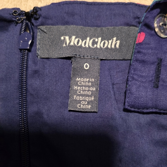 NWT Modcloth Monkey Dress Size 0 - Picture 6 of 7
